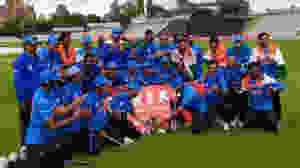 indian disablity team with the Physical Disability World Series T20