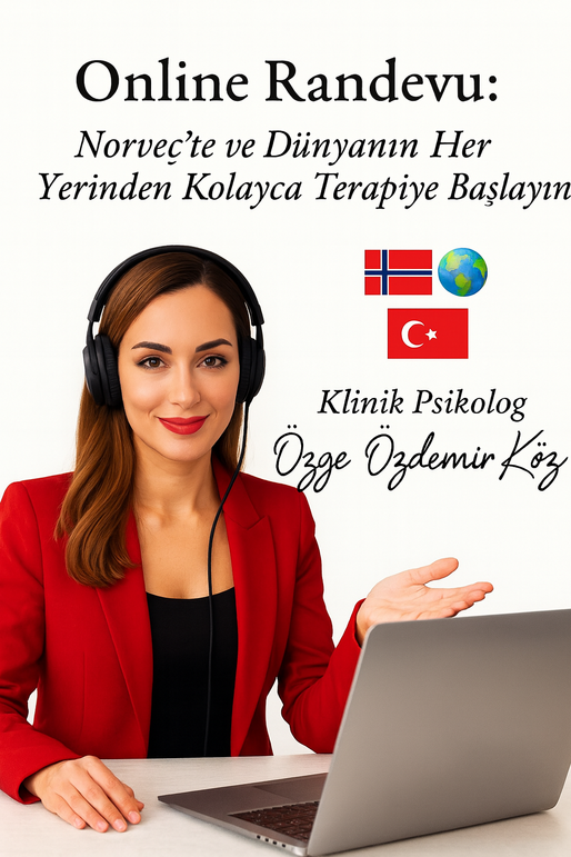 Online Randevu: Norveç'te ve Dünyanın Her Yerinden Kolayca Terapiye Başlayın 
