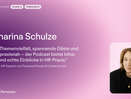 Katharina Schulze - Host von HR Weekly über die Auszeichnung