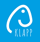 klapp_white_on_blue_square.png