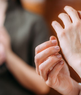 EFT ťukání, objednávka, ukázka hodiny, uvolnění negativních emocí