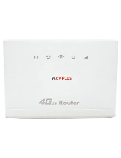 CP PLUS 4G WiFi Sim Card Supported Router with LAN Port (CP-XR-DN211-S)