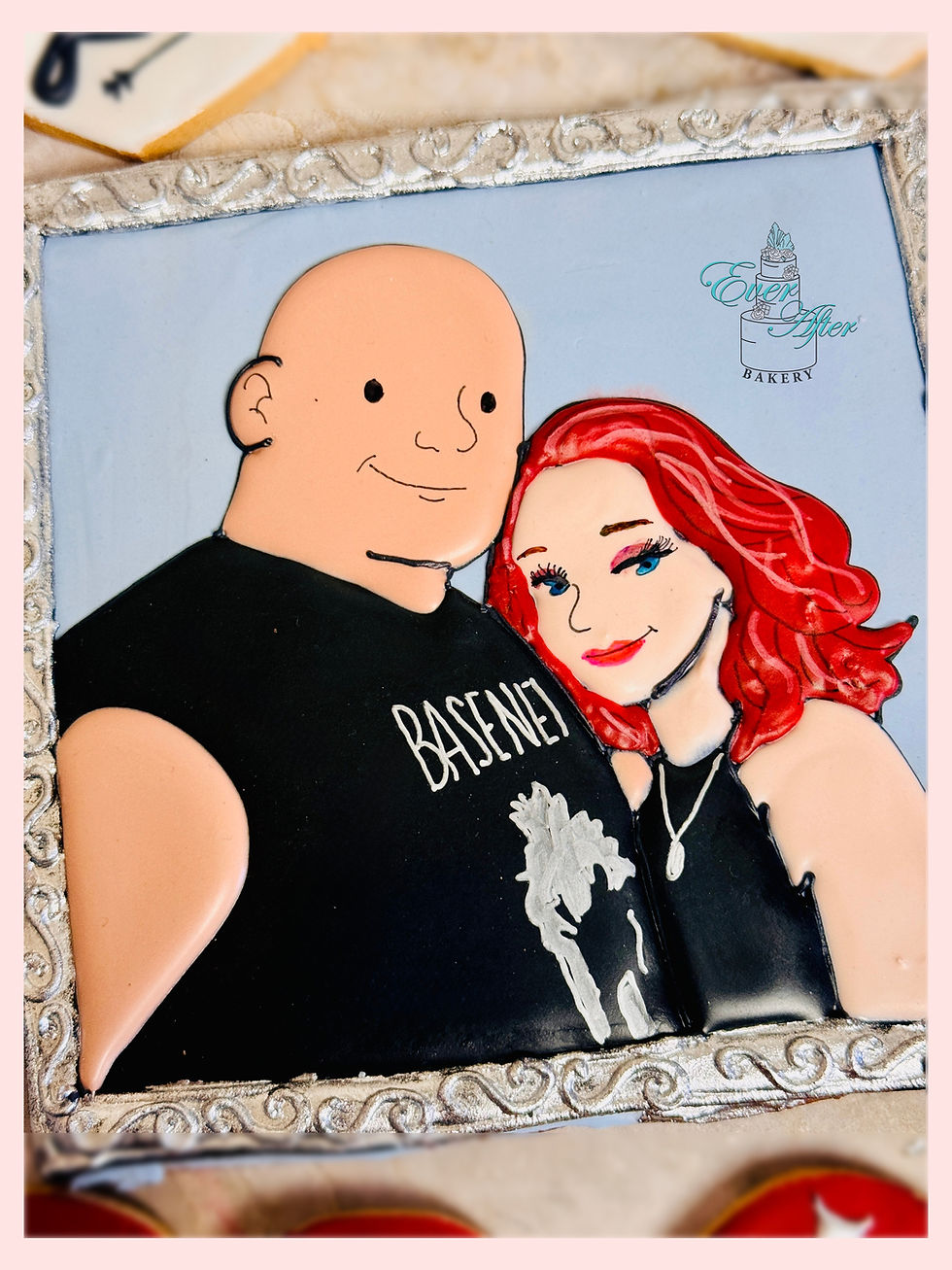 Thumbnail: Unique Valentine Gift Cartoonify Couple Cookie Set