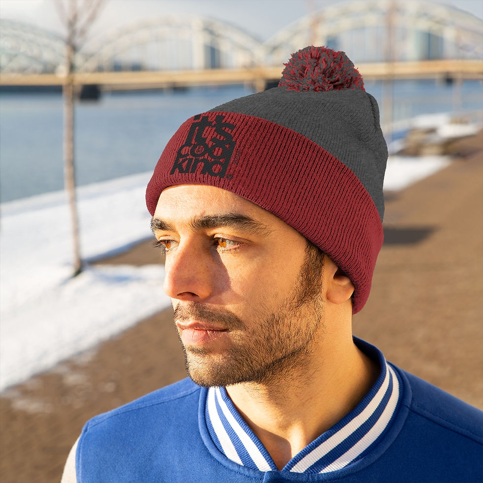 Thumbnail: Cool2BKind Pom Pom Beanie