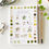 Thumbnail: Emily Lex Studio Garden Watercolor Workbook: 12 Sketch Illustrations, 120lb Pap