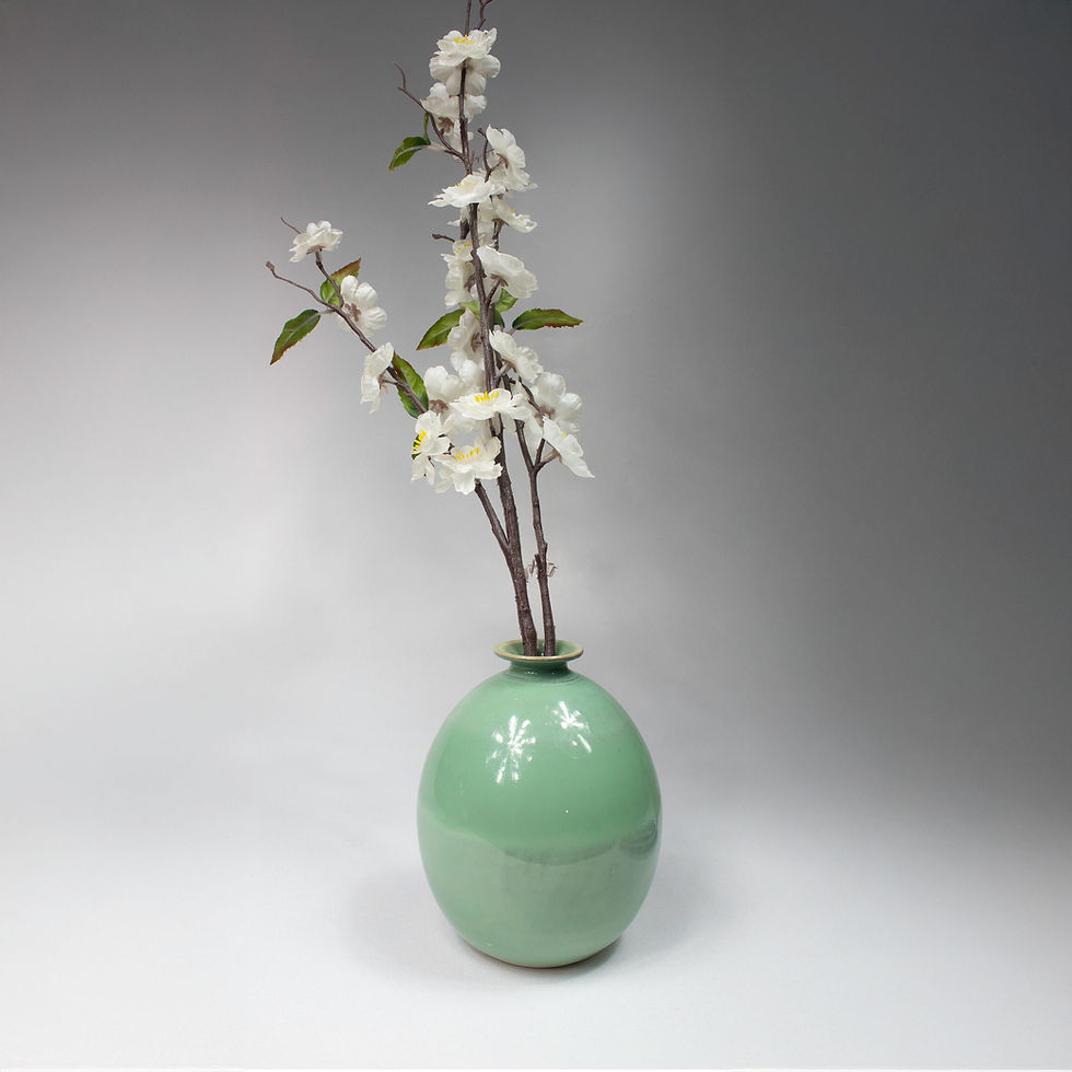 Thumbnail: Laura Davis Medium Green Vase