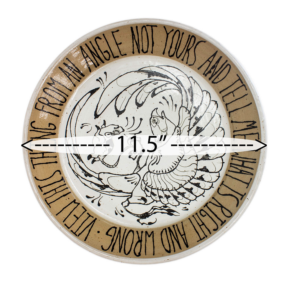 Thumbnail: Veronica Lash Mouse & Falcon Plate