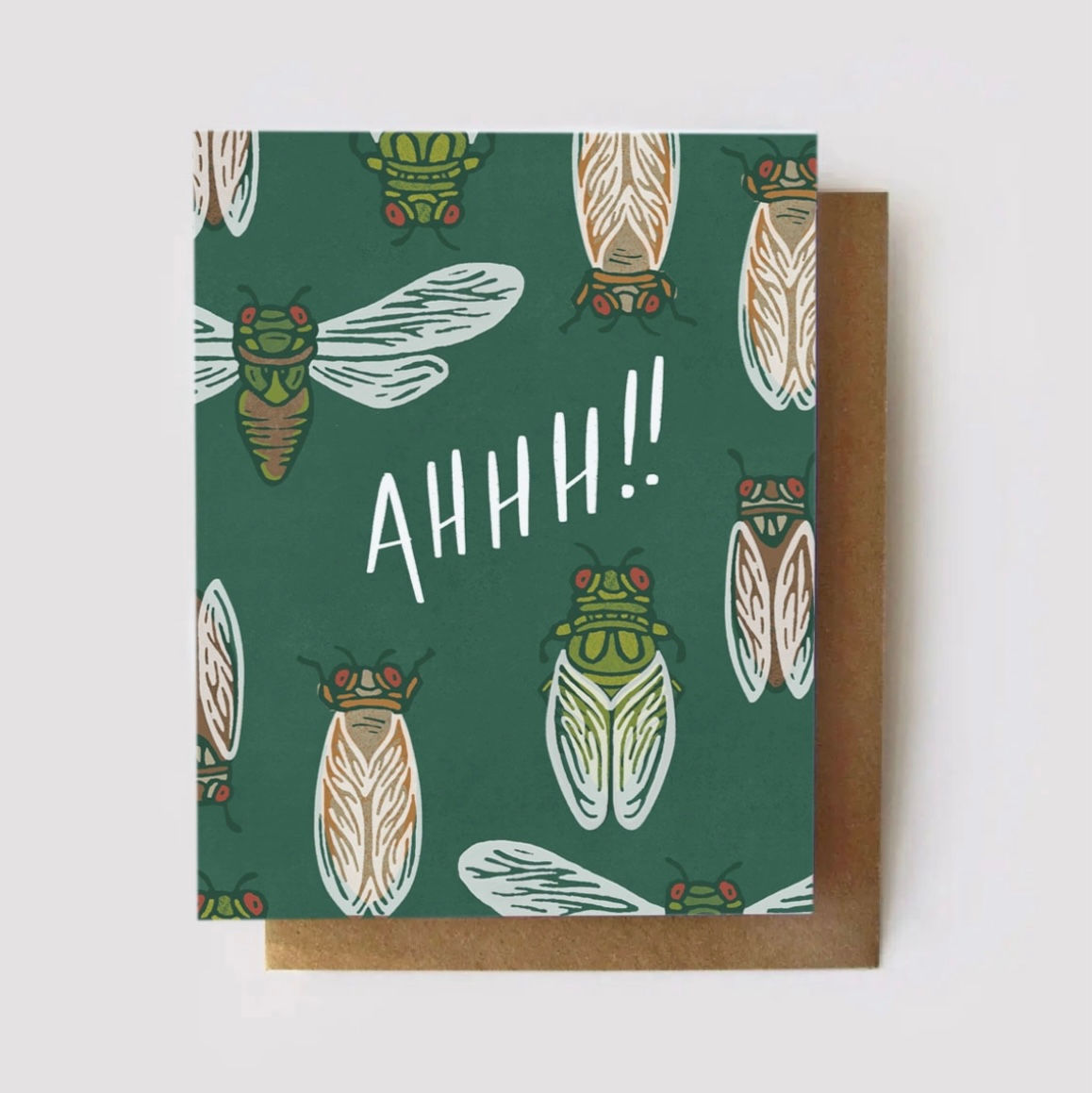 AHHHH Cicada Card