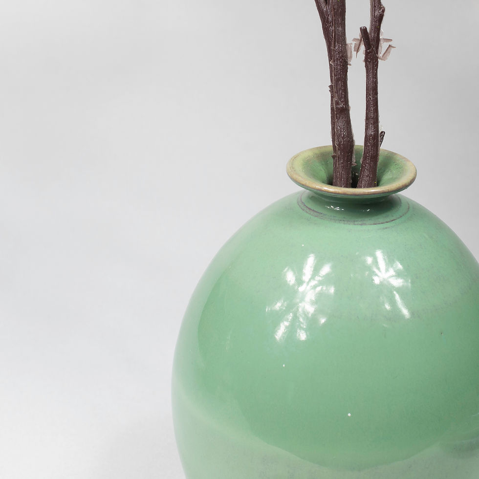 Thumbnail: Laura Davis Medium Green Vase