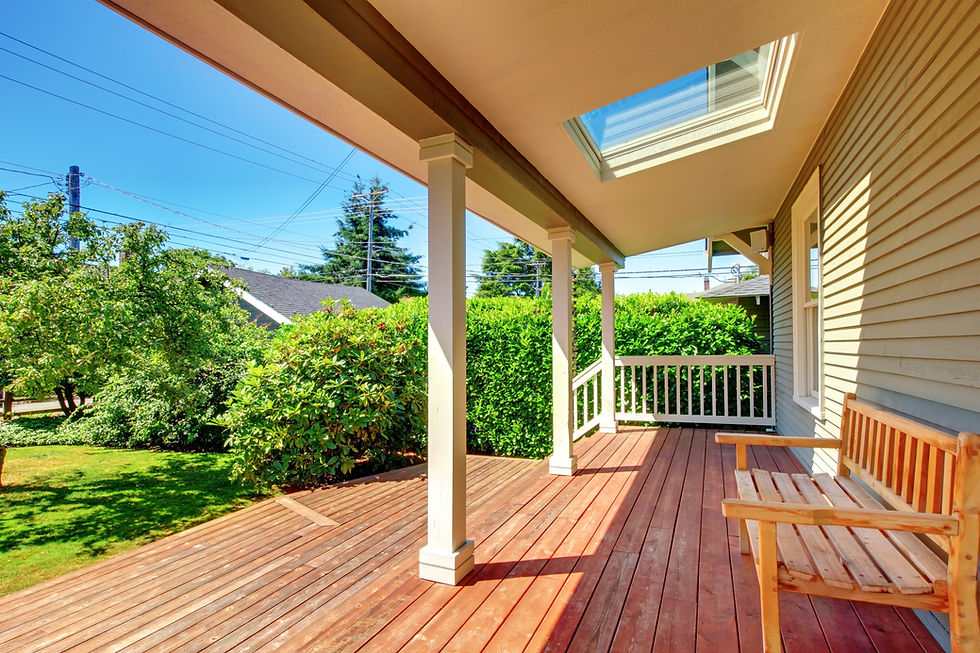 Rear Patio