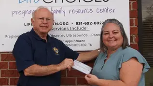 Knights of Columbus Donate $2,200 to Support Franklin County Families in Need