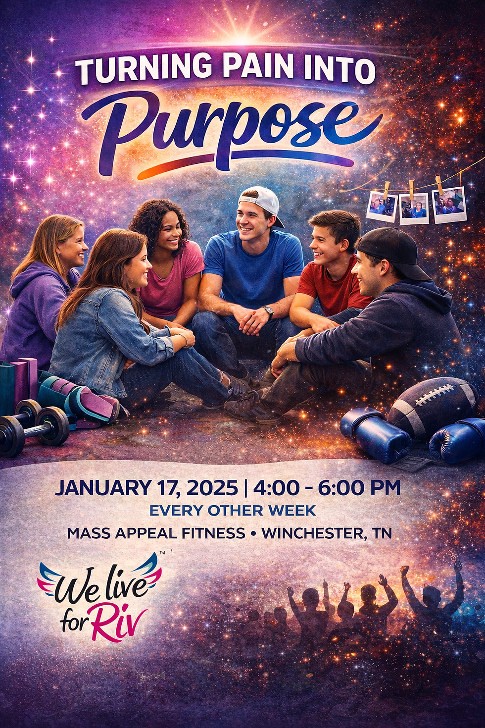 “Turning Pain Into Purpose” Teen Gathering Launches in Winchester