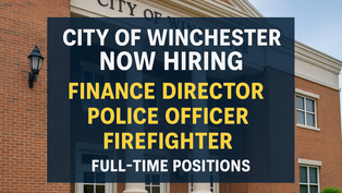 City of Winchester Hiring for Multiple Full-Time Positions
