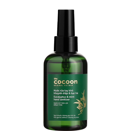 Nước rửa tay khô khuynh diệp và bạc hà Cocoon