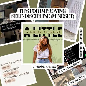 Tips for Improving Self-Discipline (Mindset)