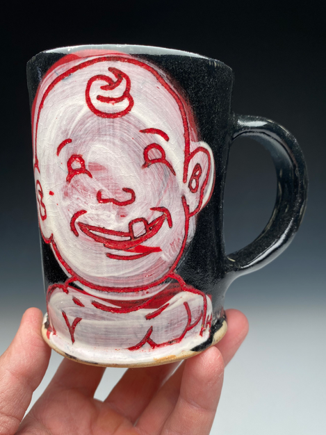 Slab Cups with Drawings