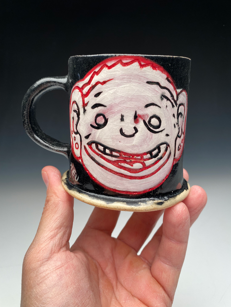 Slab Cups with Drawings