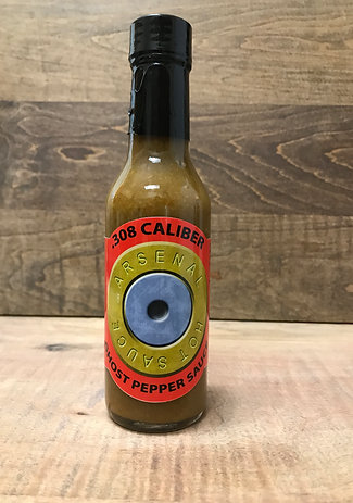 .308 CALIBER EXTREMELY HOT GHOST PEPPER SAUCE
