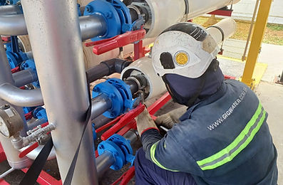 INSTALAÇÃO DE TUBULAÇÕES INDUSTRIAIS E UTILIDADES