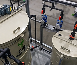 Sistema de dosagem automática para polímeros