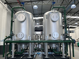 Abrandador de água em indústria petroquímica