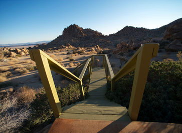 Desert Bridge Overlooking the Horizon