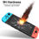Thumbnail: Tempered Glass Screen Protector for Nintendo switch