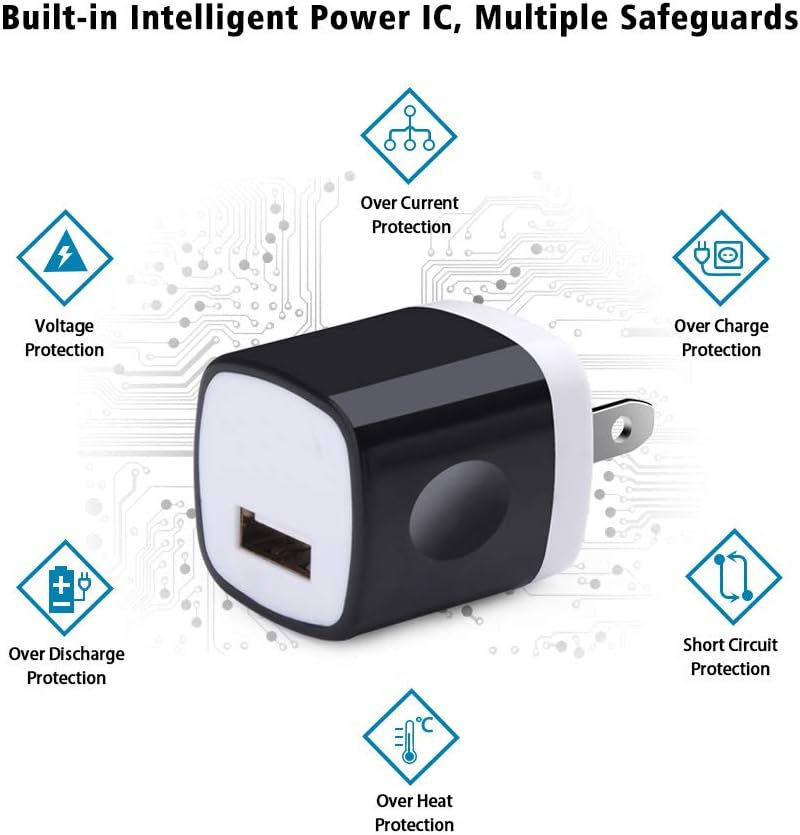 Thumbnail: Wall Adaptor 1A 5V Single Port Charger Power