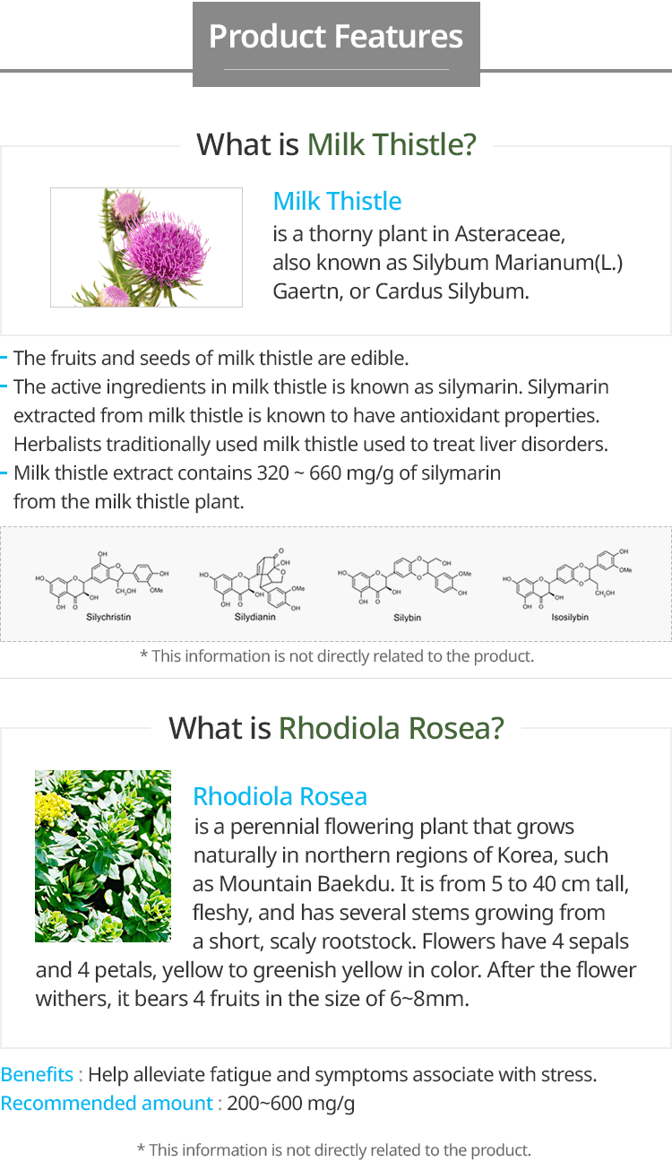 Thumbnail: High quality Rhodiola Milk Thistle
