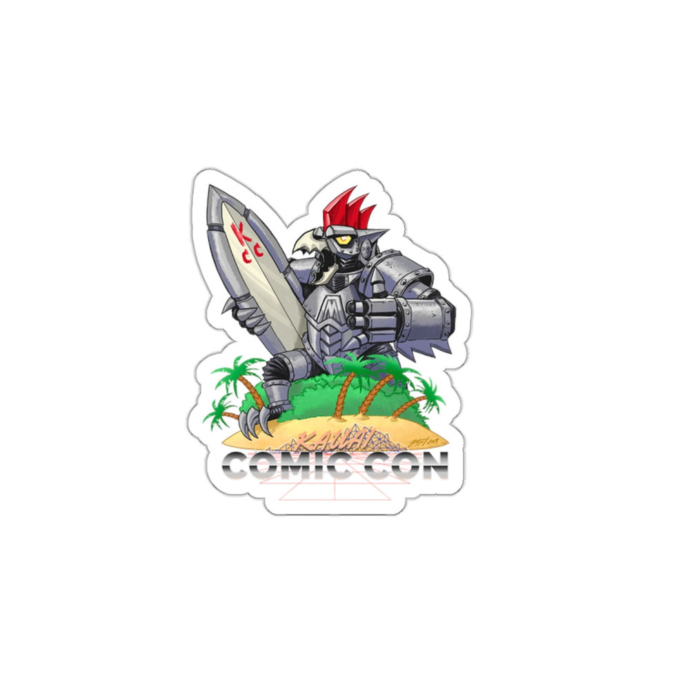 Thumbnail: Kauai Comic Con Die-Cut Stickers