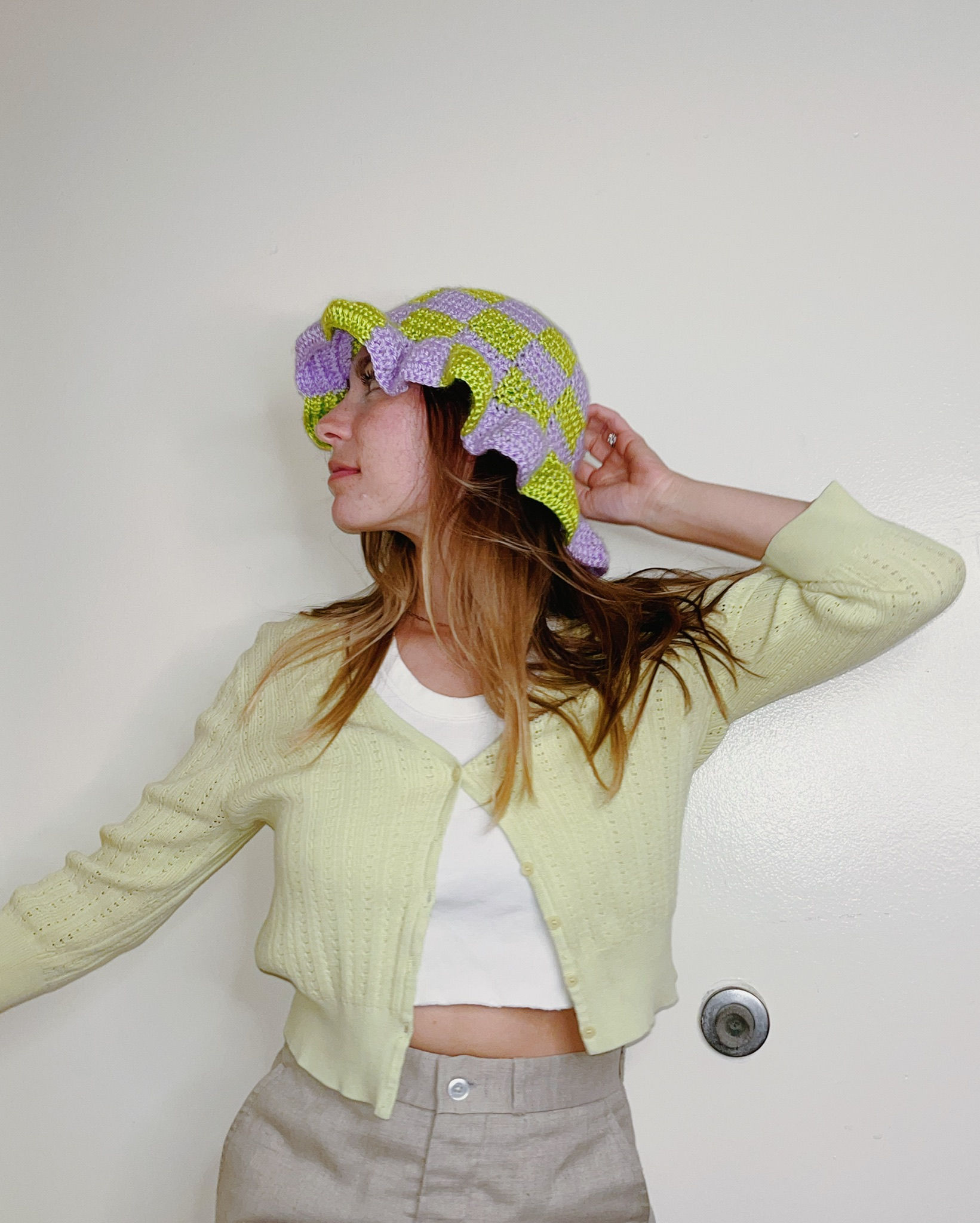 Giselle - y2k crochet hat