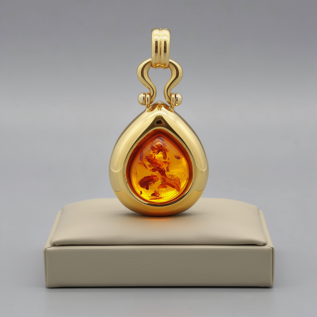 Estate Yellow 18K Gold Pendant