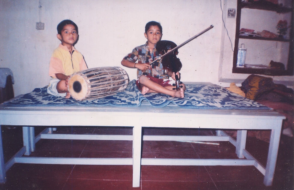 His Son Narendran And His Cousin