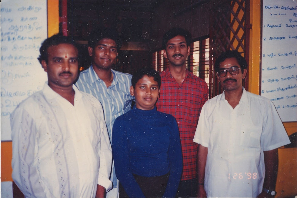 With Disciples(Except 1st From Left)