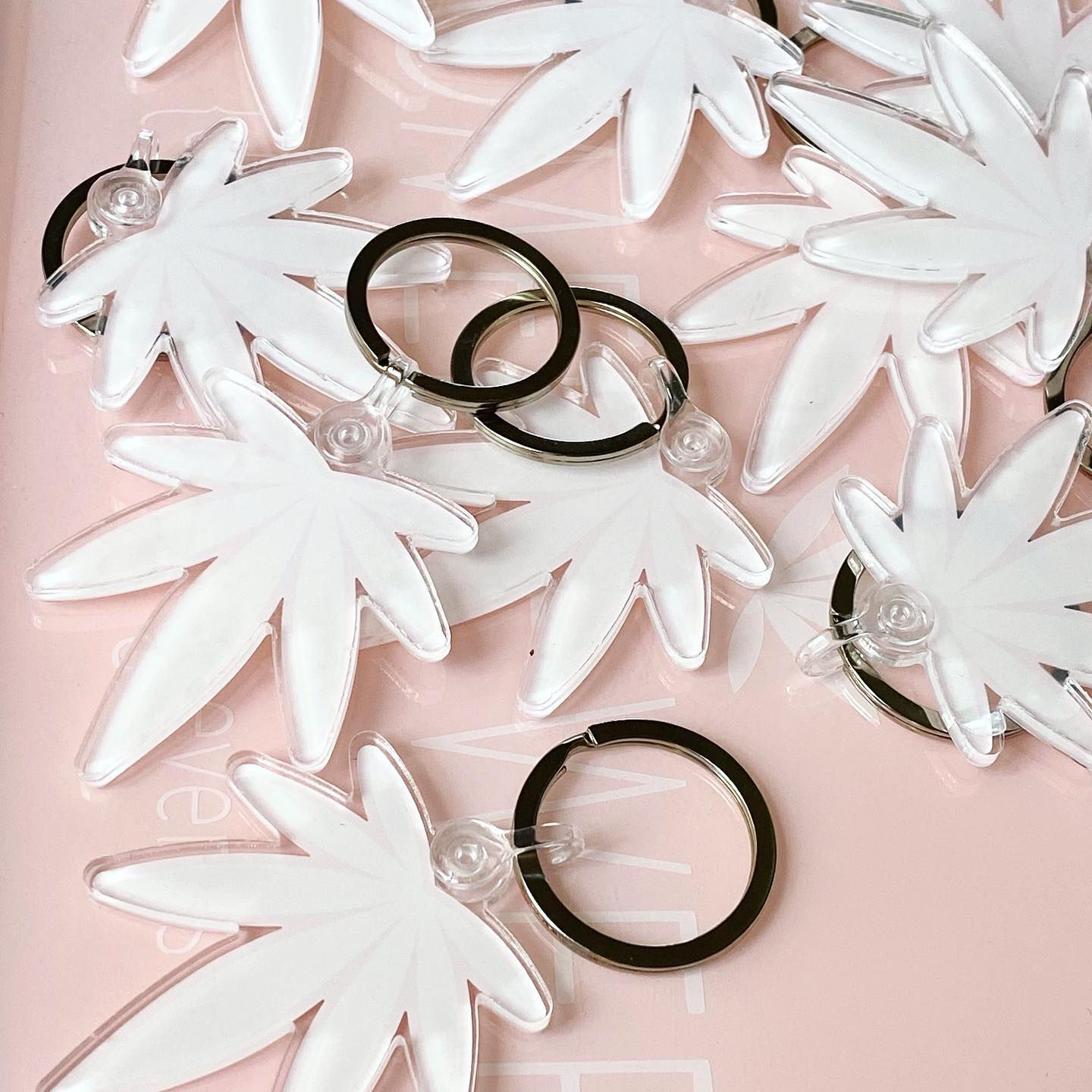 Cute Cannabis Key Ring