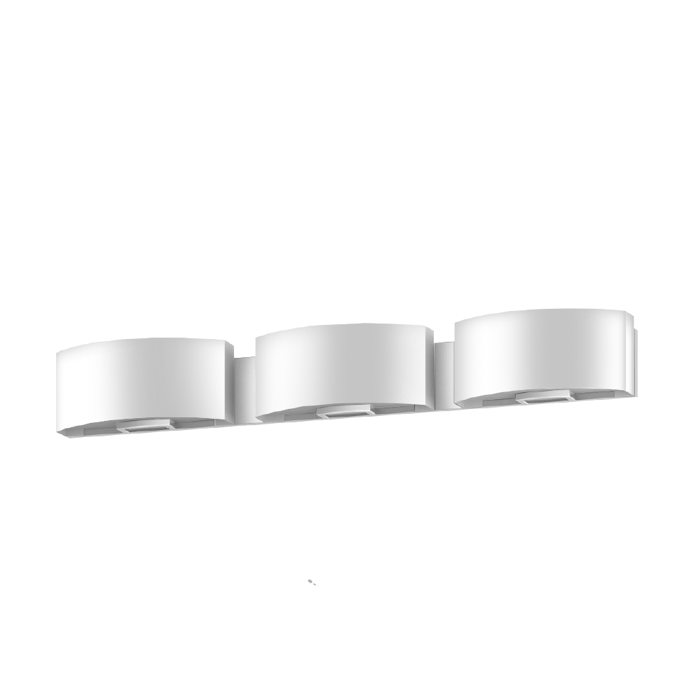 Truly Yours Satin Nickel 3 Light Vanity Fixture | STX-BV4-37SN