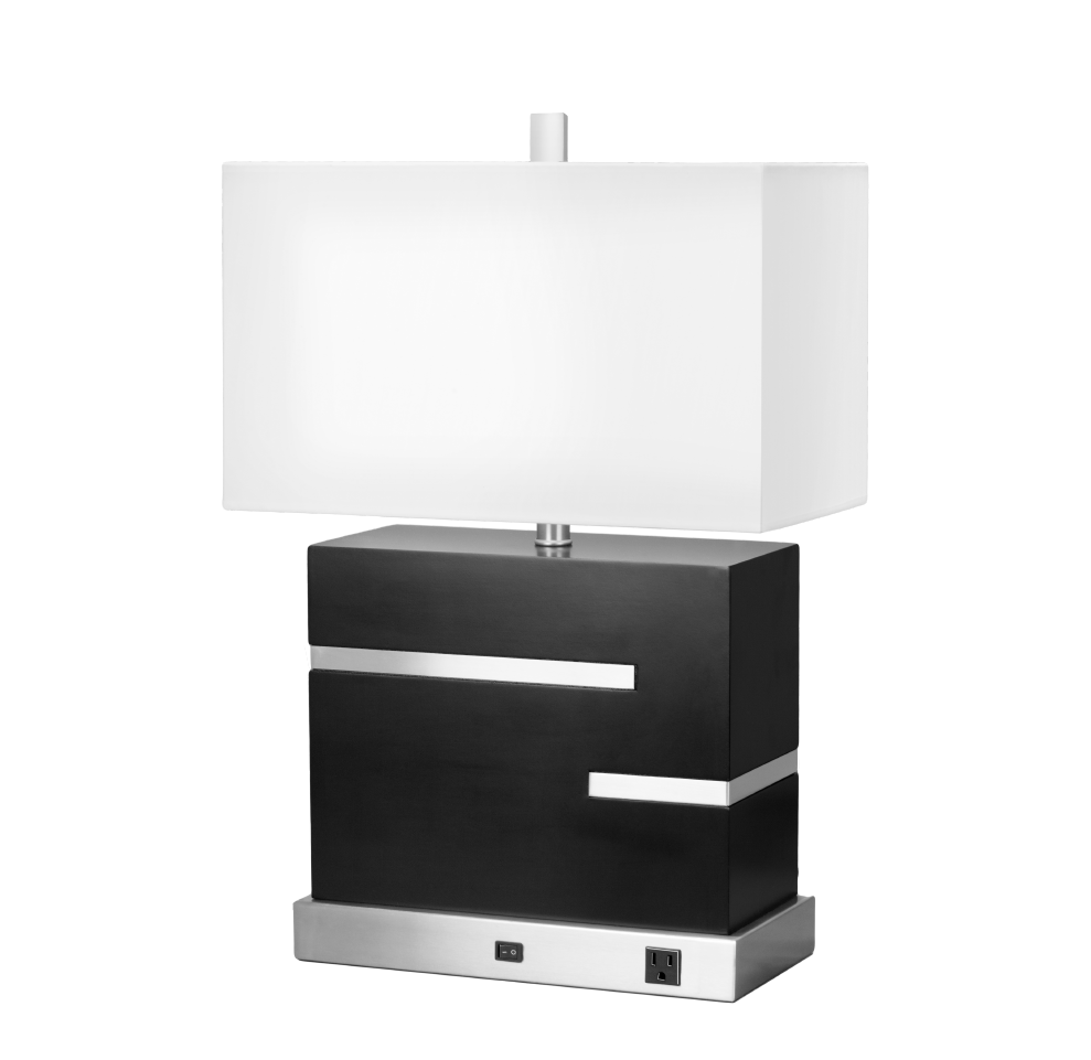 Contemporary Single Table Lamp | STX-1452TS