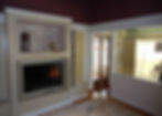 Colorful repaint of family room -Â Â Hawthorne
