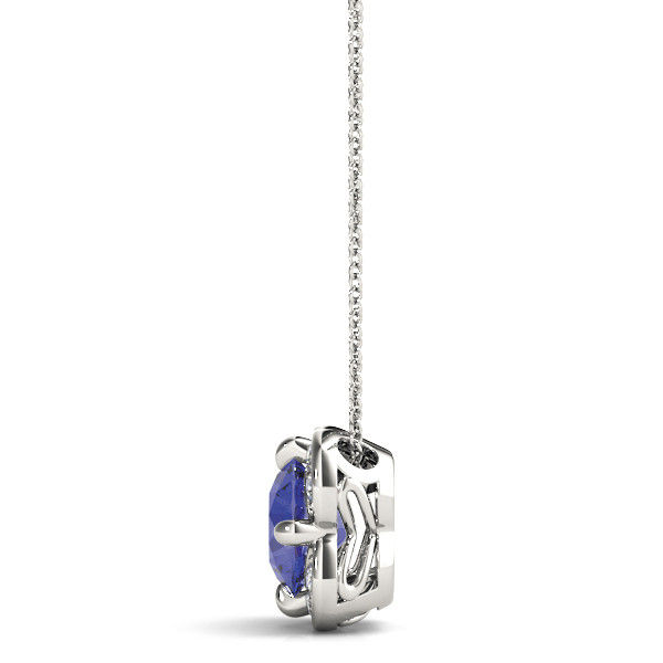 Thumbnail: 14kt Gold Fashion Diamond Necklace