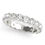 Thumbnail: 14kt Gold Diamond Ladies Eternity Design Wedding Band