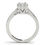 Thumbnail: 14kt Gold Art Deco Vintage Style Diamond Engagement Ring.