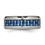 Thumbnail: Chisel Titanium Polished with Blue and White Carbon Fiber Inlay 8mm Band