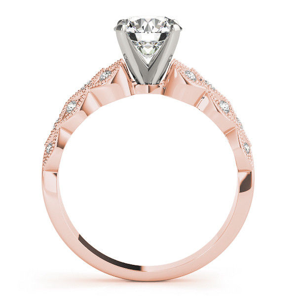 Thumbnail: 14kt Gold Multi Row Diamond Engagement Ring