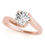 Thumbnail: 14kt Gold Round Solitaire Engagement Ring