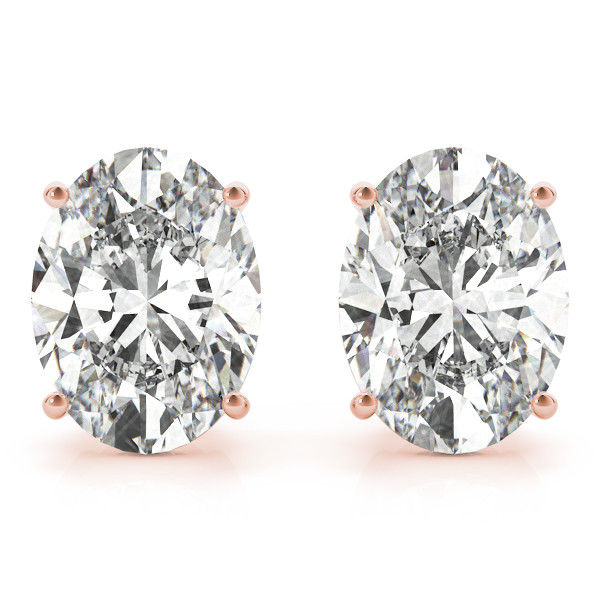 Thumbnail: 14kt Gold Fashion Diamond Earrings