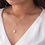 Thumbnail: 14kt Gold Pearl ColorStone and  Diamond Necklace