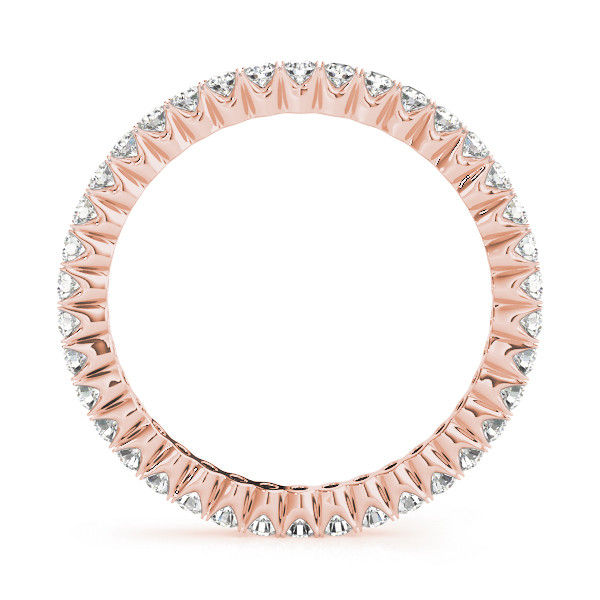 Thumbnail: 14kt Gold Diamond Ladies Eternity Design Wedding Band