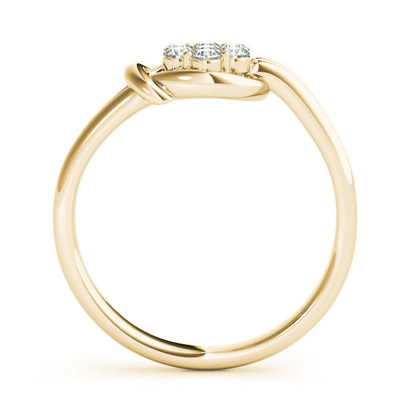 Thumbnail: 14kt Gold Fashion Diamond Ring.