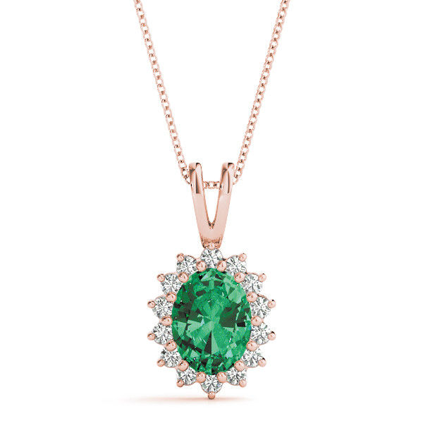 Thumbnail: 14kt Gold Fashion Diamond Necklace