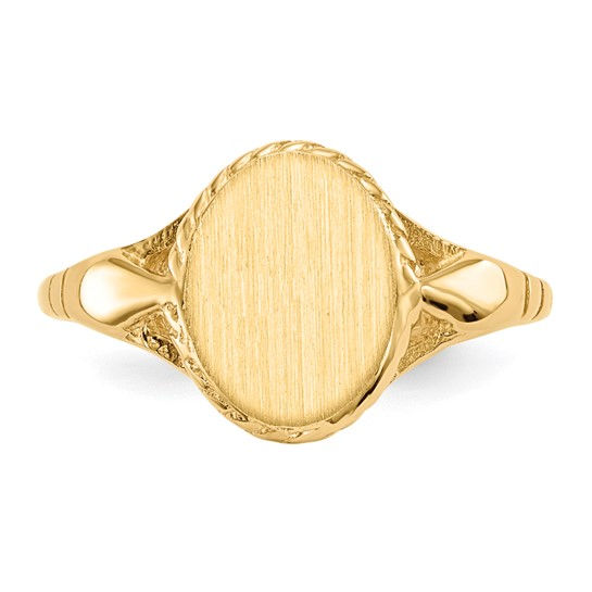 Thumbnail: 14kt Gold Signet Design Ring